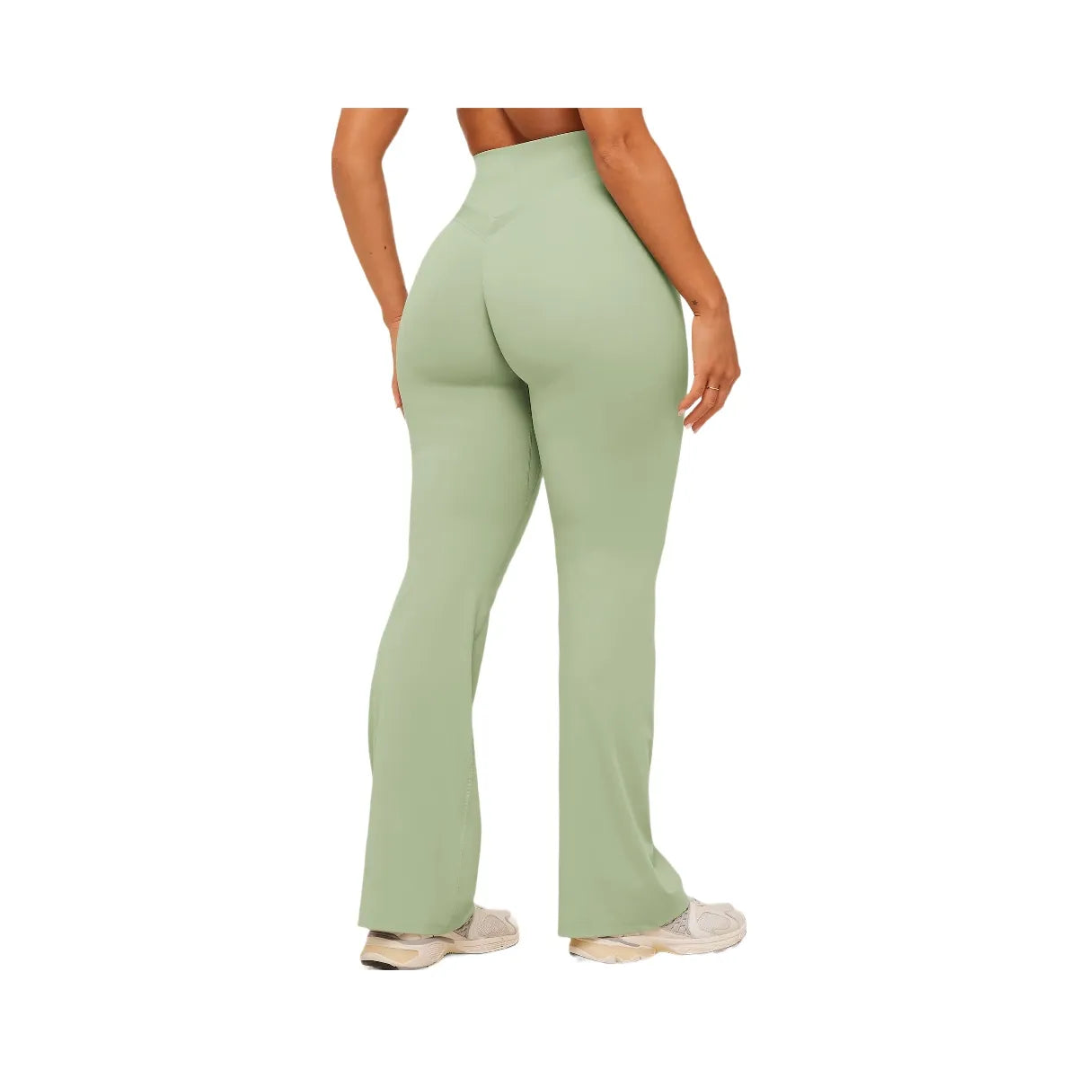 Gymshark Whitney Regular Flared Legging "Haze Green"
