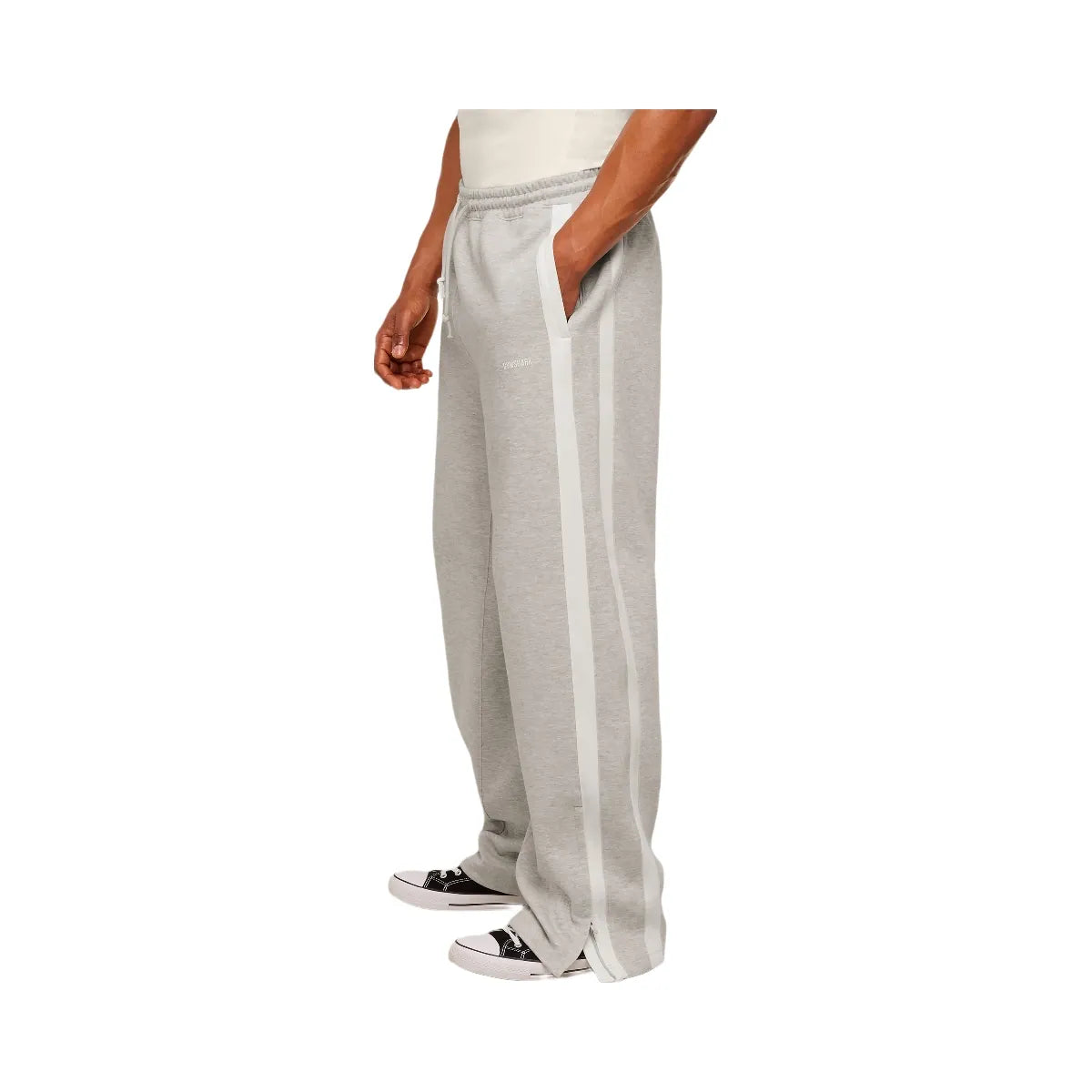 Gymshark x CBUM Straight Leg Jogger - Bros Stone Grey Marl