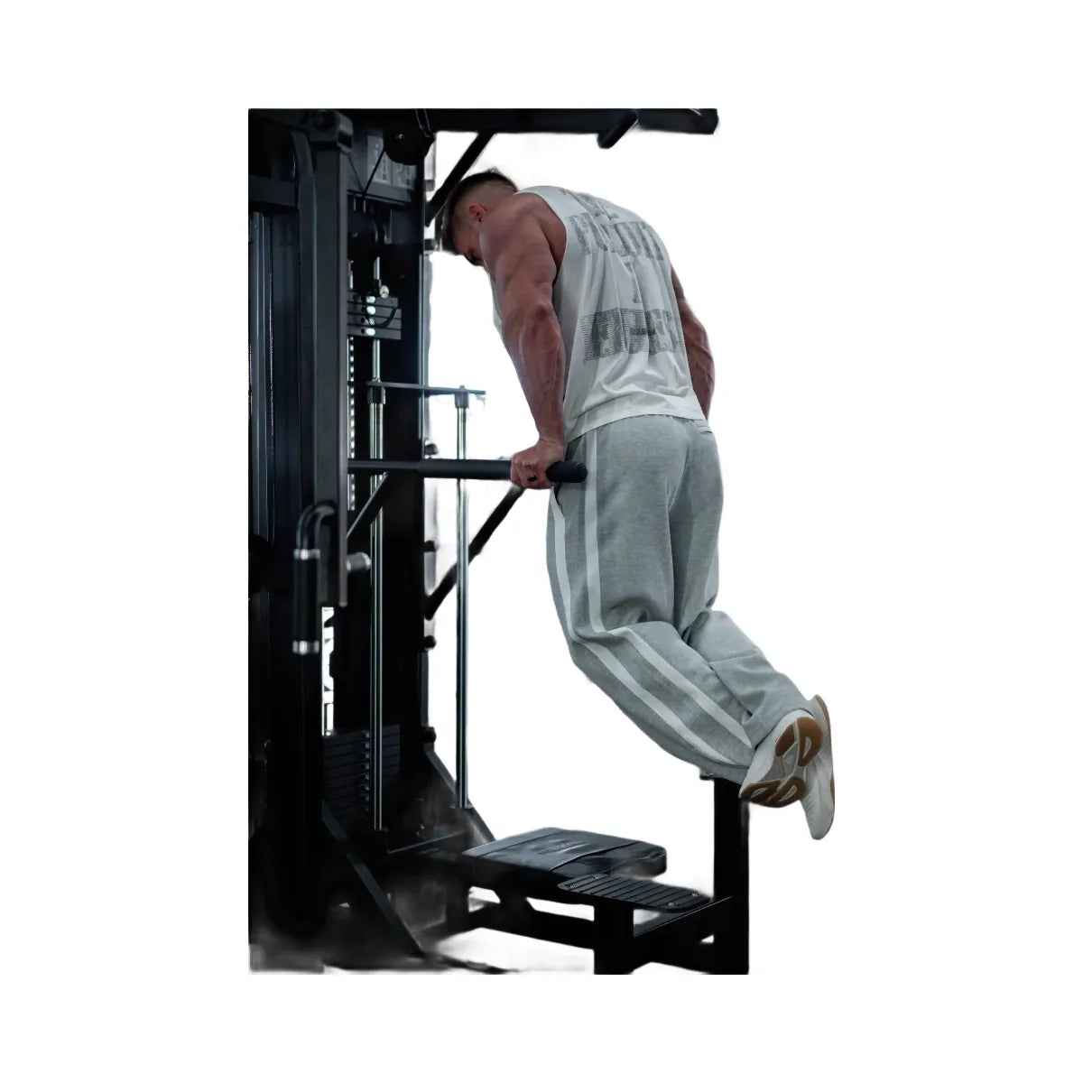Gymshark x CBUM Straight Leg Jogger - Bros Stone Grey Marl