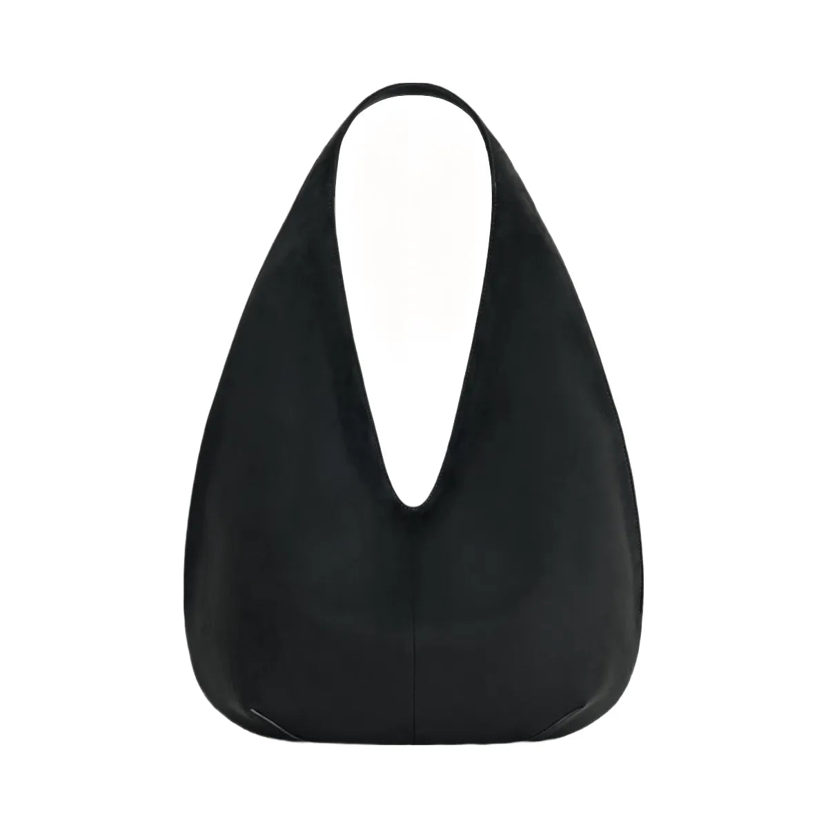 JW PEI Dara Faux Suede Hobo Bag Black