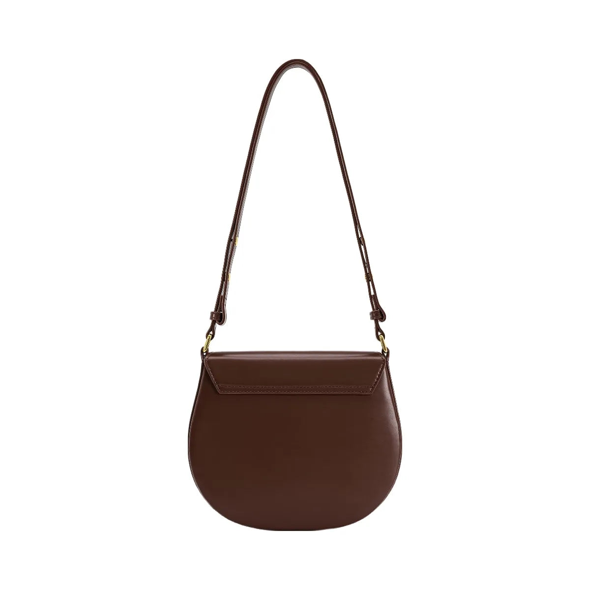 JW PEI Diana Ring Flap Saddle Bag Brown