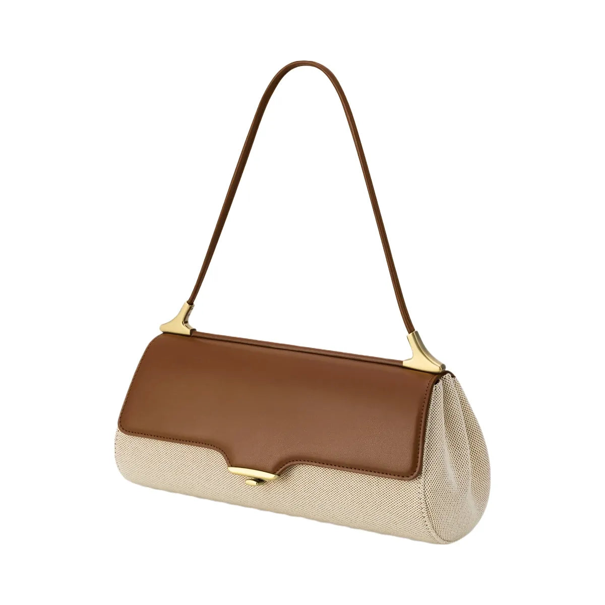 JW PEI Eloise Shoulder Bag Brown Canvas