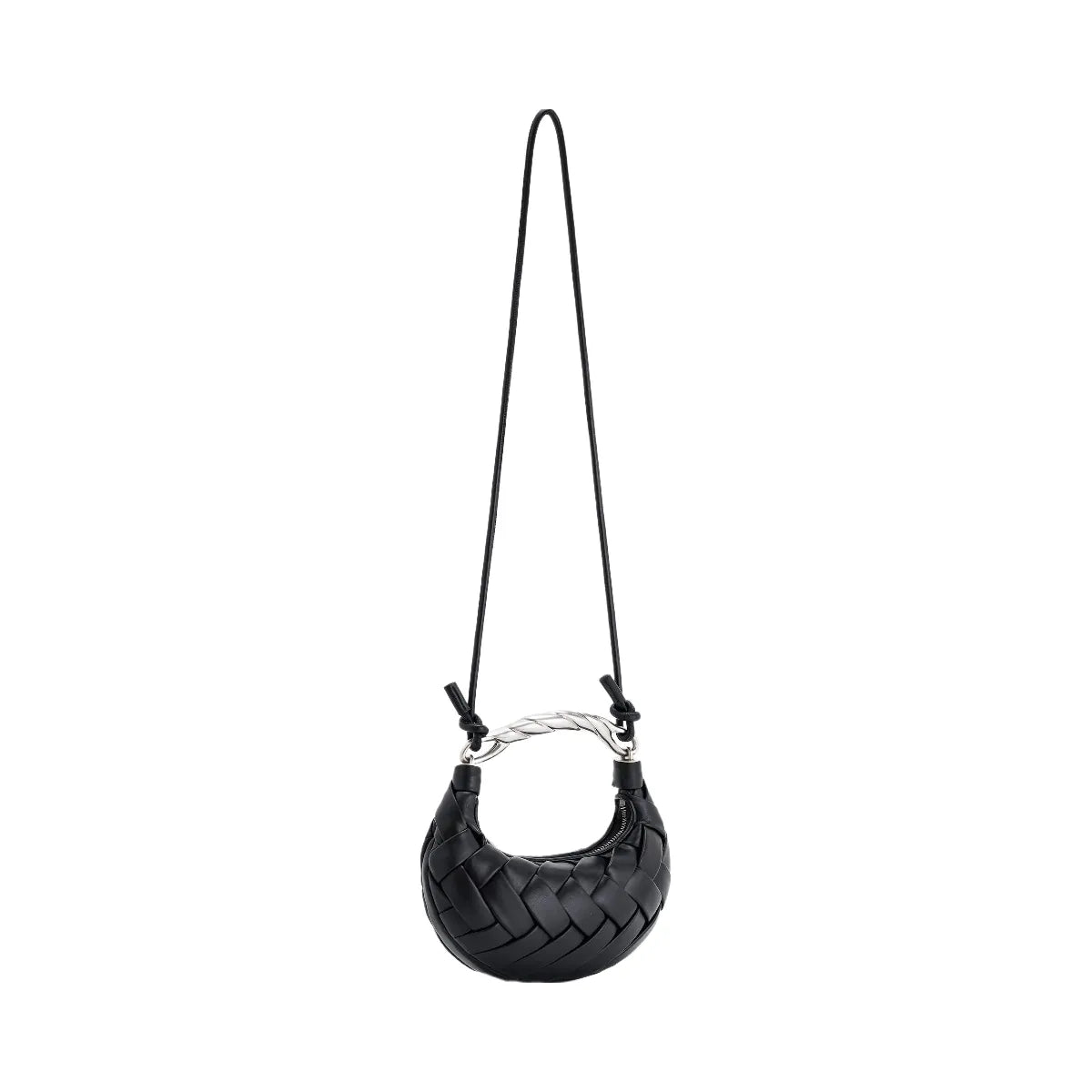 JW PEI Orla Weave Handbag Black