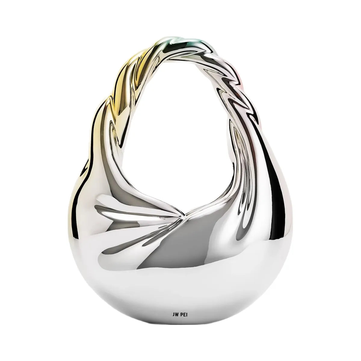 JW PEI Willow Twist Crescent Top Handle Bag Multicolor
