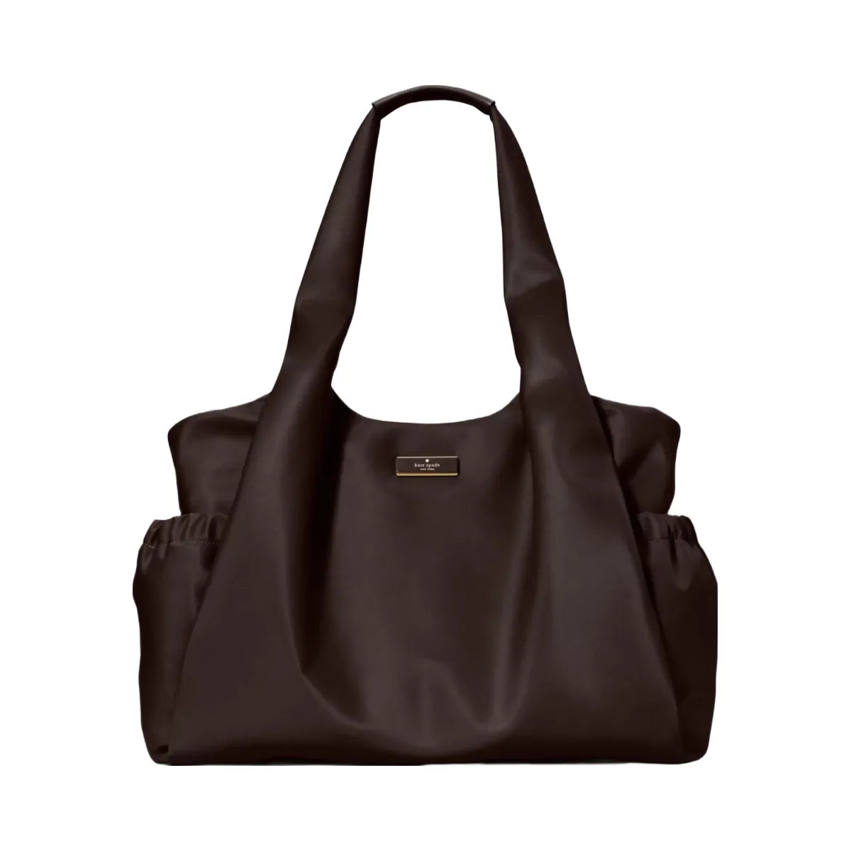 Kate Spade Carter Nylon Large Baby Bag Hot Fudge