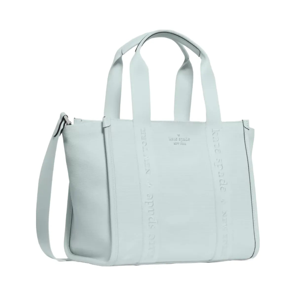 Kate Spade Kip Canvas Small Tote Crisp Sky