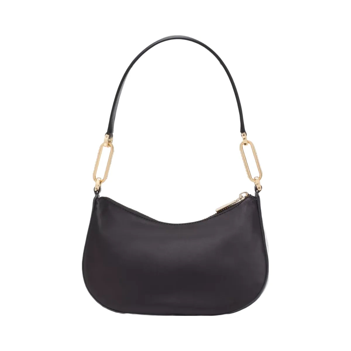 Kate Spade Nina Satin Shoulder Bag Black