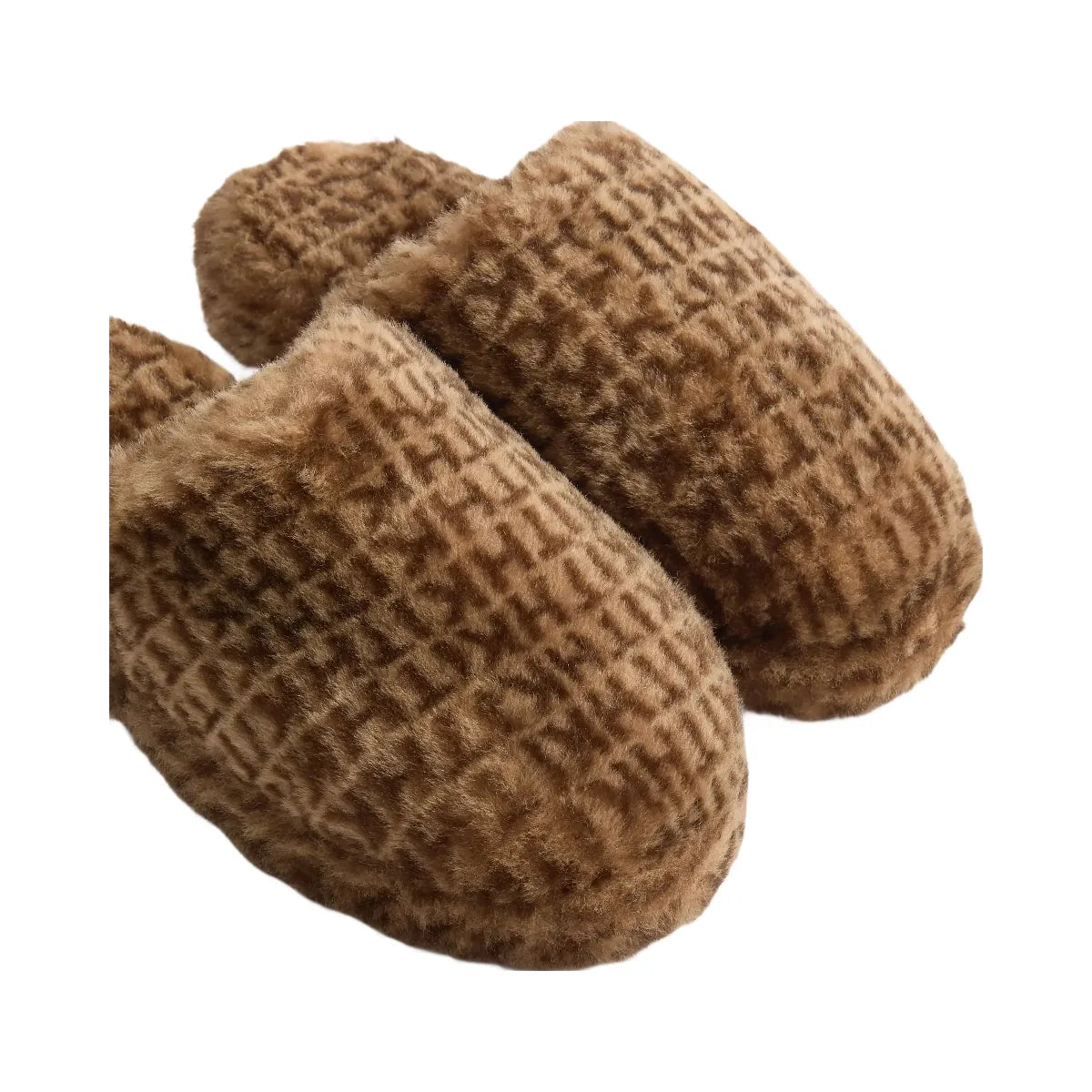 Kith Monogram Shearling Slippers - Legacy