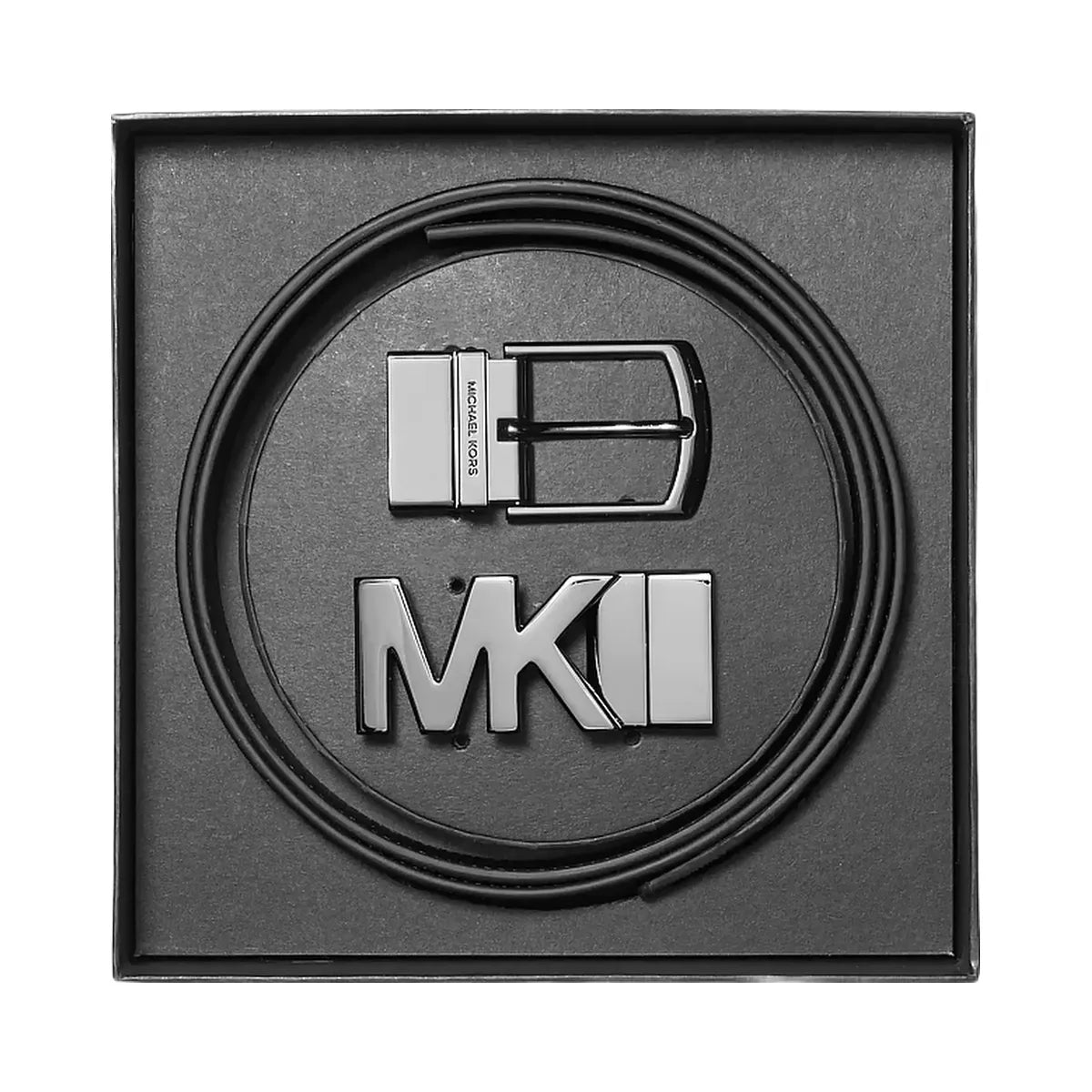 Michael Kors 4-In-1 Logo Belt Box Set Brown/Black