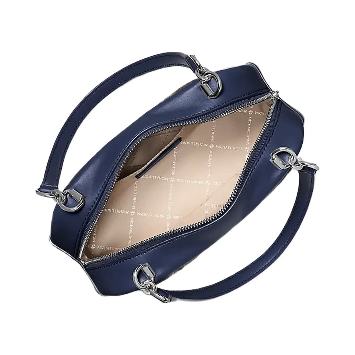 Michael Kors Cecily Small Signature Logo Shoulder Bag Admiral