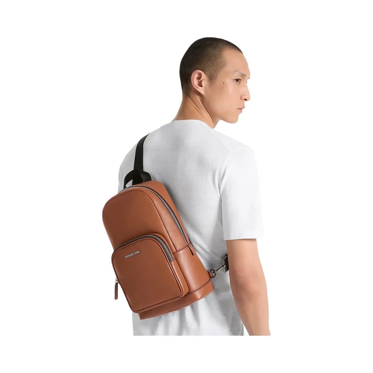 Michael Kors Cooper Pebbled Leather Sling Pack Luggage
