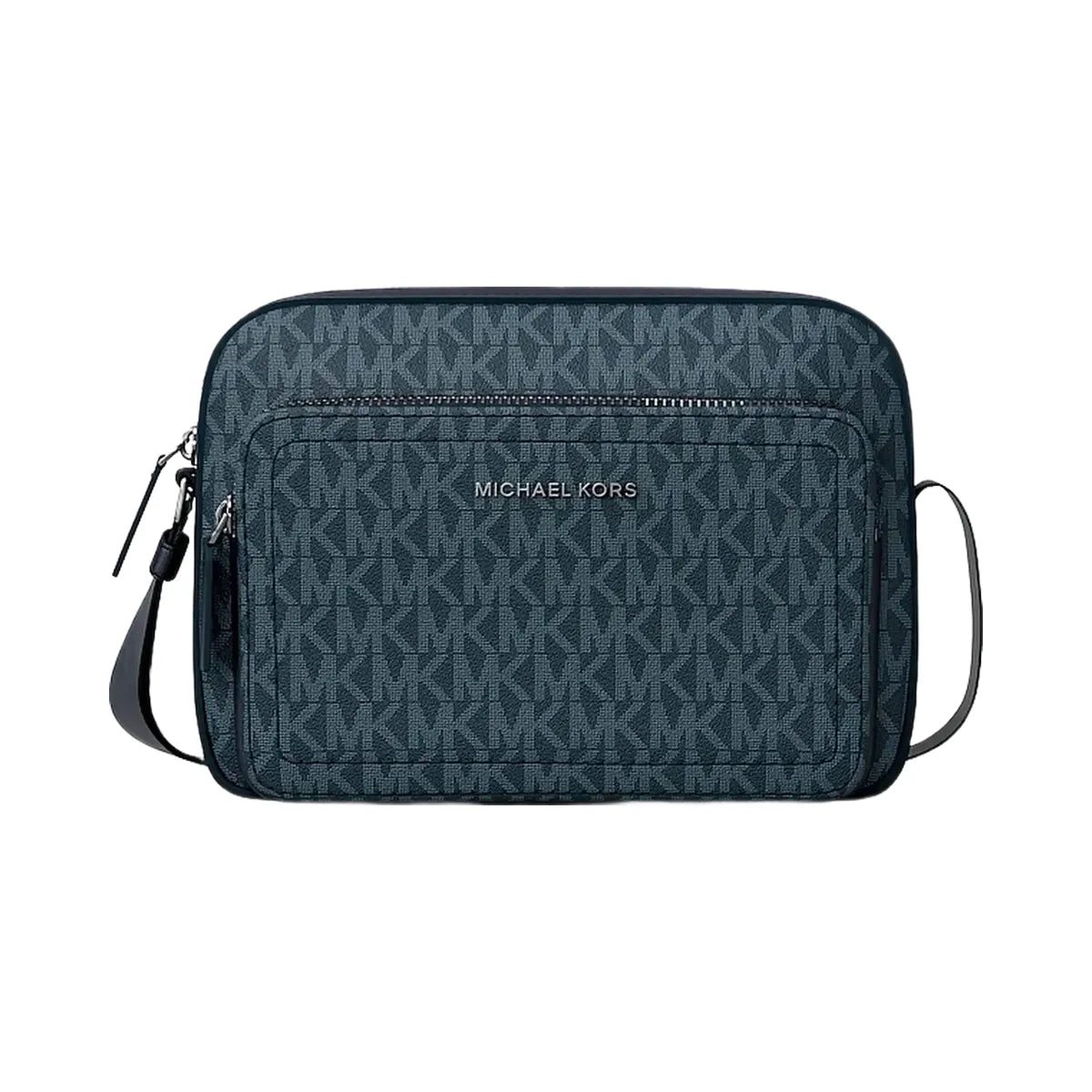 Michael Kors Cooper Signature Logo Flight Bag Admrl/Plblue