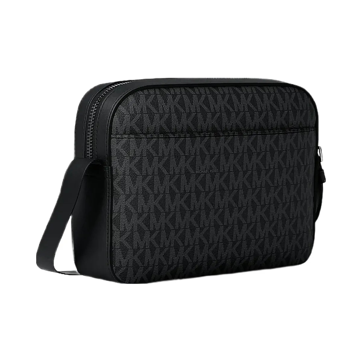 Michael Kors Cooper Signature Logo Flight Bag Black