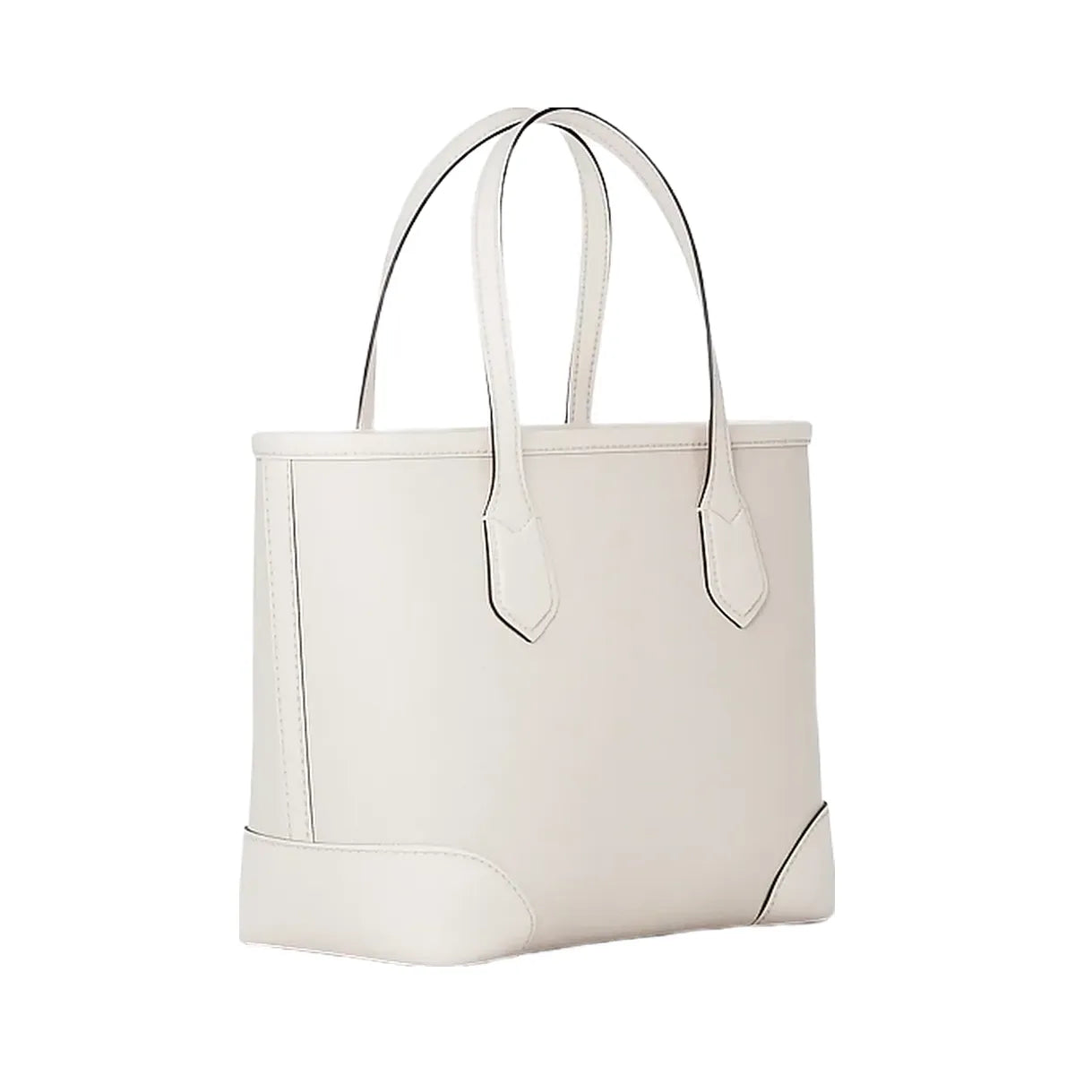 Michael Kors Eva Extra-Small Leather Convertible Tote Bag Lt Cream