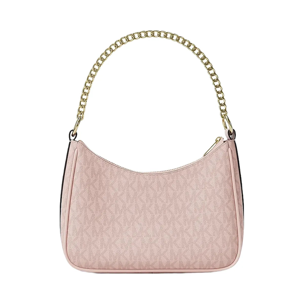 Michael Kors Jet Set Small Signature Logo Convertible Crossbody Bag Powder Blush