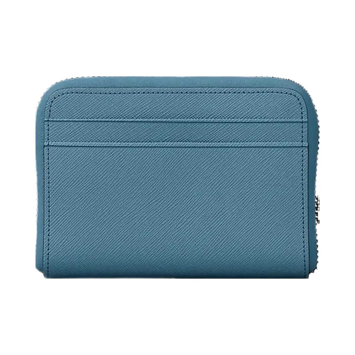 Michael Kors Jet Set Travel Medium Saffiano Leather Wallet Denim