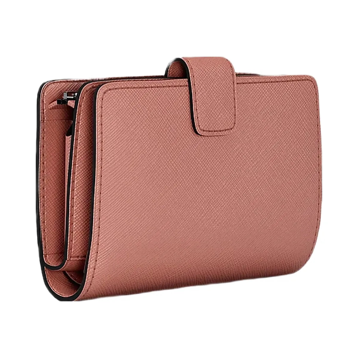 Michael Kors Medium Saffiano Leather Wallet Sunset Rose