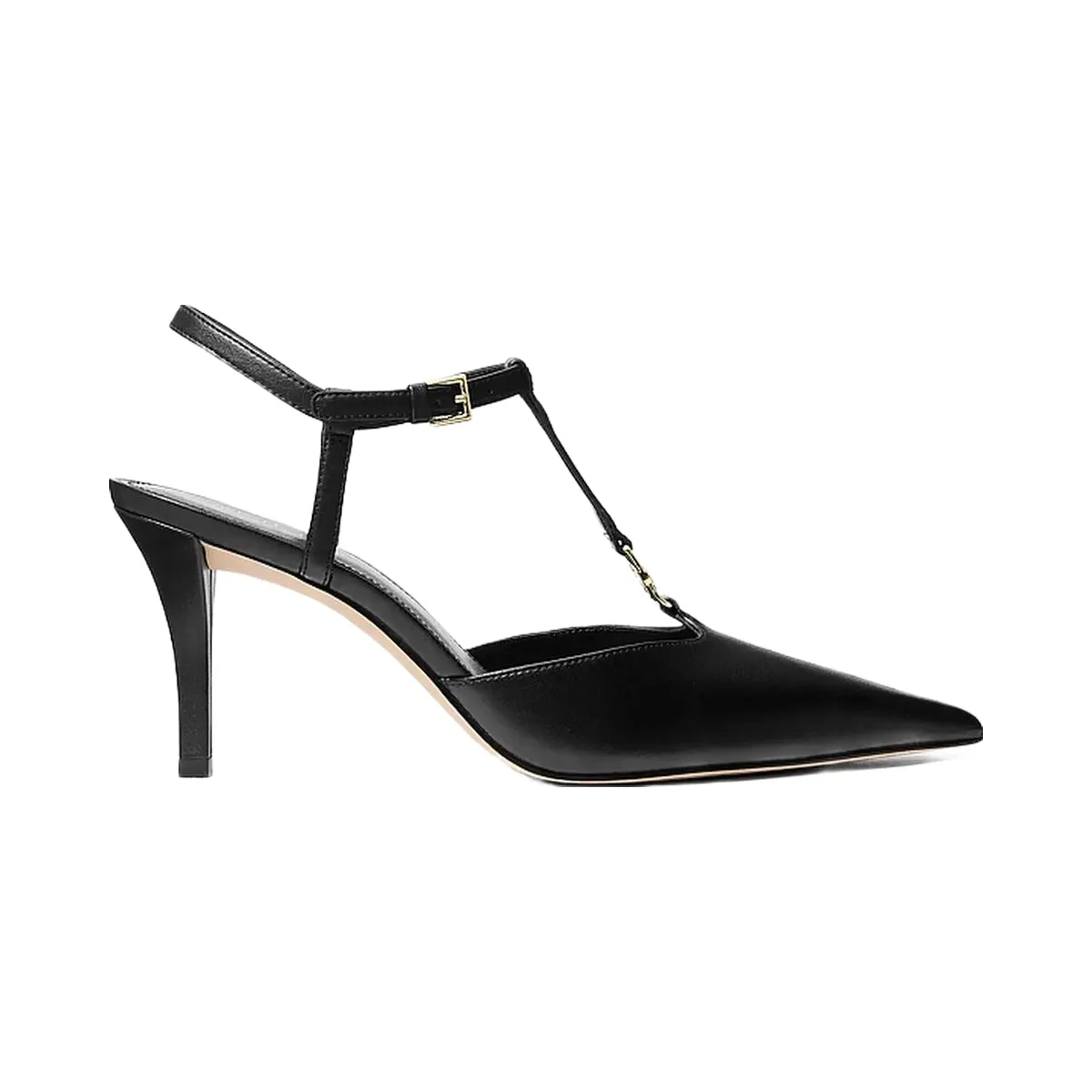Michael Kors Nalia T-Strap Pump Black