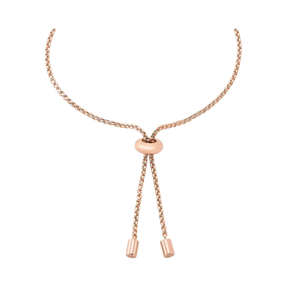 Michael Kors Pavé Halo Slider Bracelet Rose Gold