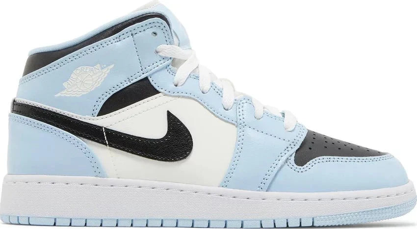 Nike Air Jordan 1 Mid GS "Ice Blue" - Dawntown