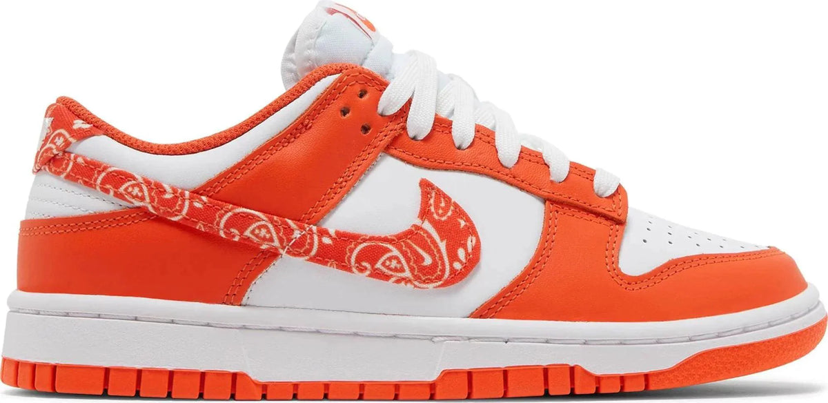 Nike sb dunk low orange white best sale