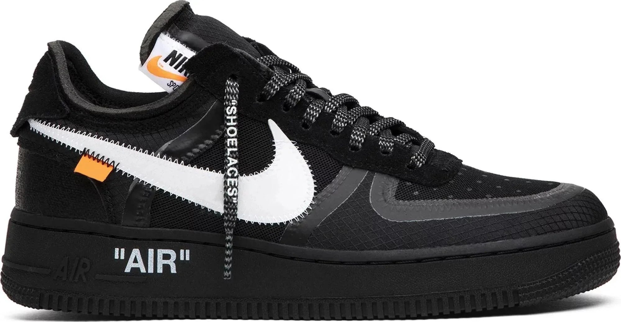 Air force 1 low black black white on sale