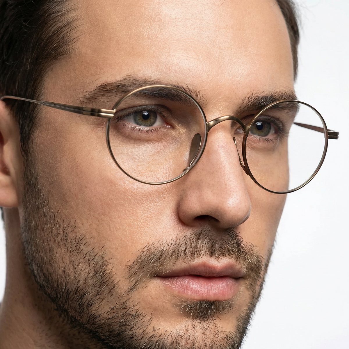 Shadygators Oxford Gold Titanium Eyewear – view 2