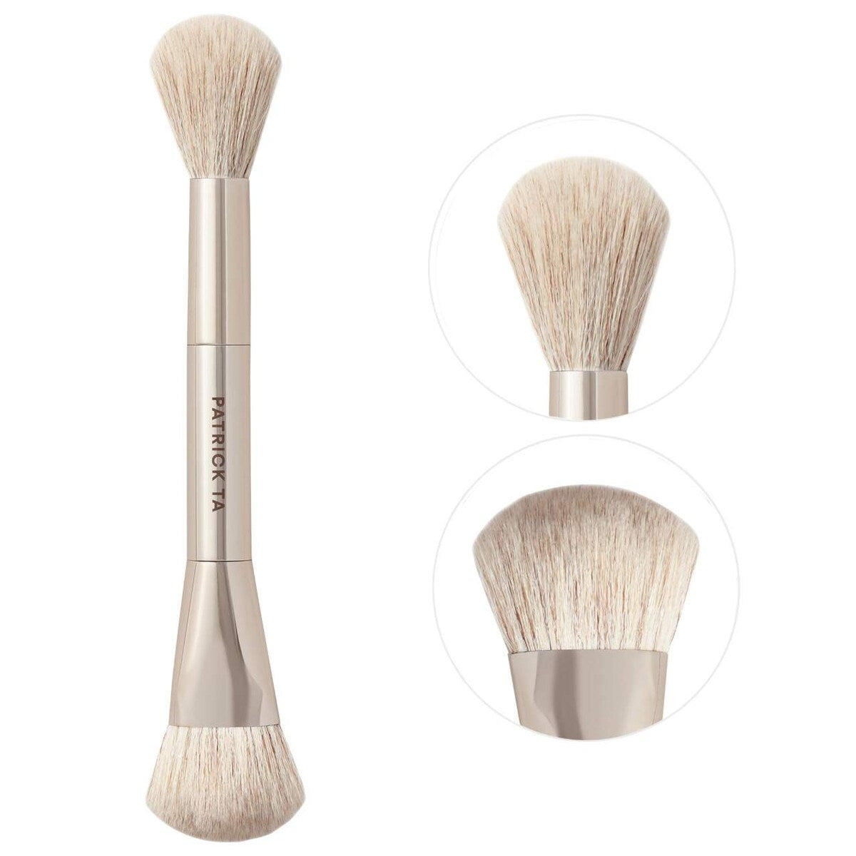 PATRICK TA Dual Ended Precision Blush Brush
