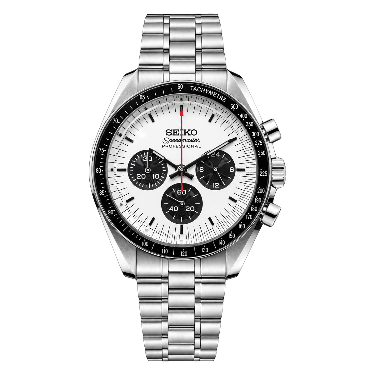 Seiko Mod Speedmaster White
