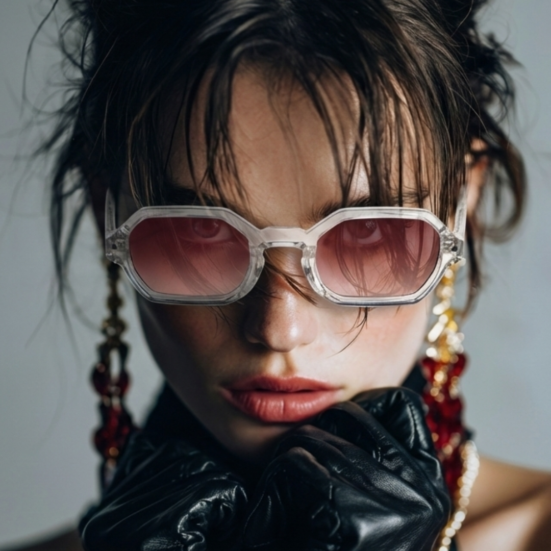 Shadygators Clint Transparent Sunglasses – view 4