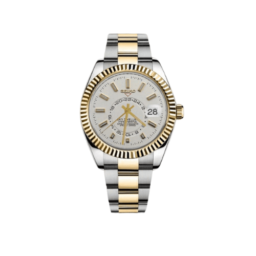 Seiko Mod Sky Dweller Two-Tone