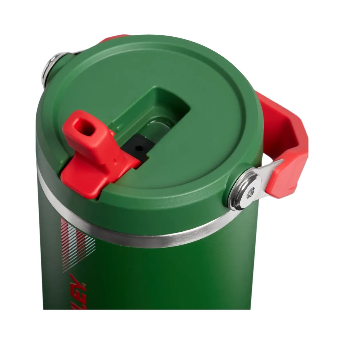 Stanley Country Collection Iceflow Tumbler Team Dark Green Red 30 OZ