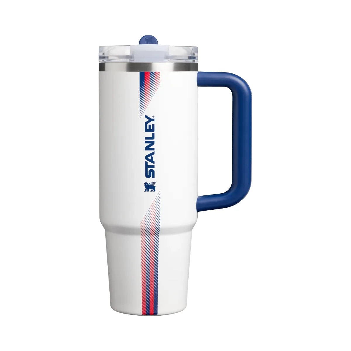 Stanley Country Collection Quencher Protour Flip Straw Tumbler Team White Dark Blue 30 OZ