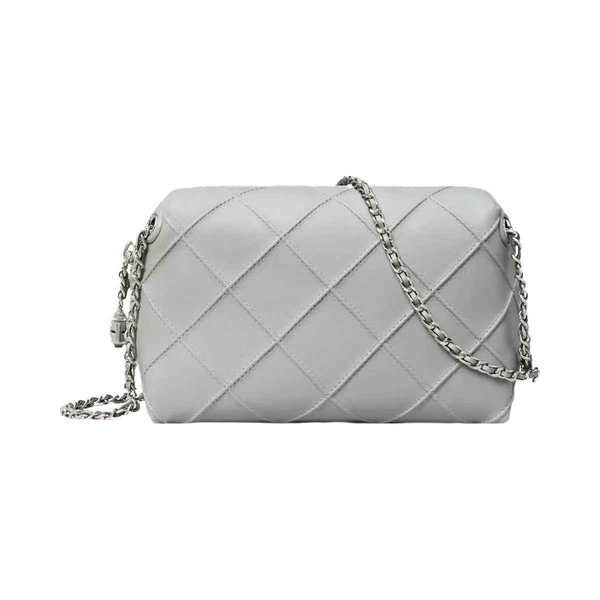 Tory Burch Fleming Soft Crossbody Bag Gray