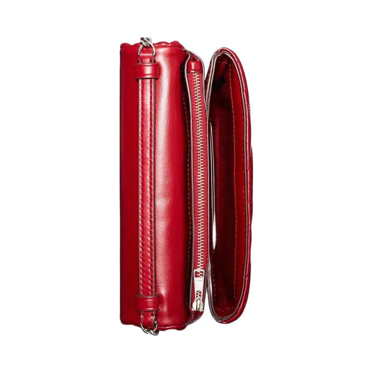 Tory Burch Kira Diamond Quilt Crossbody Red