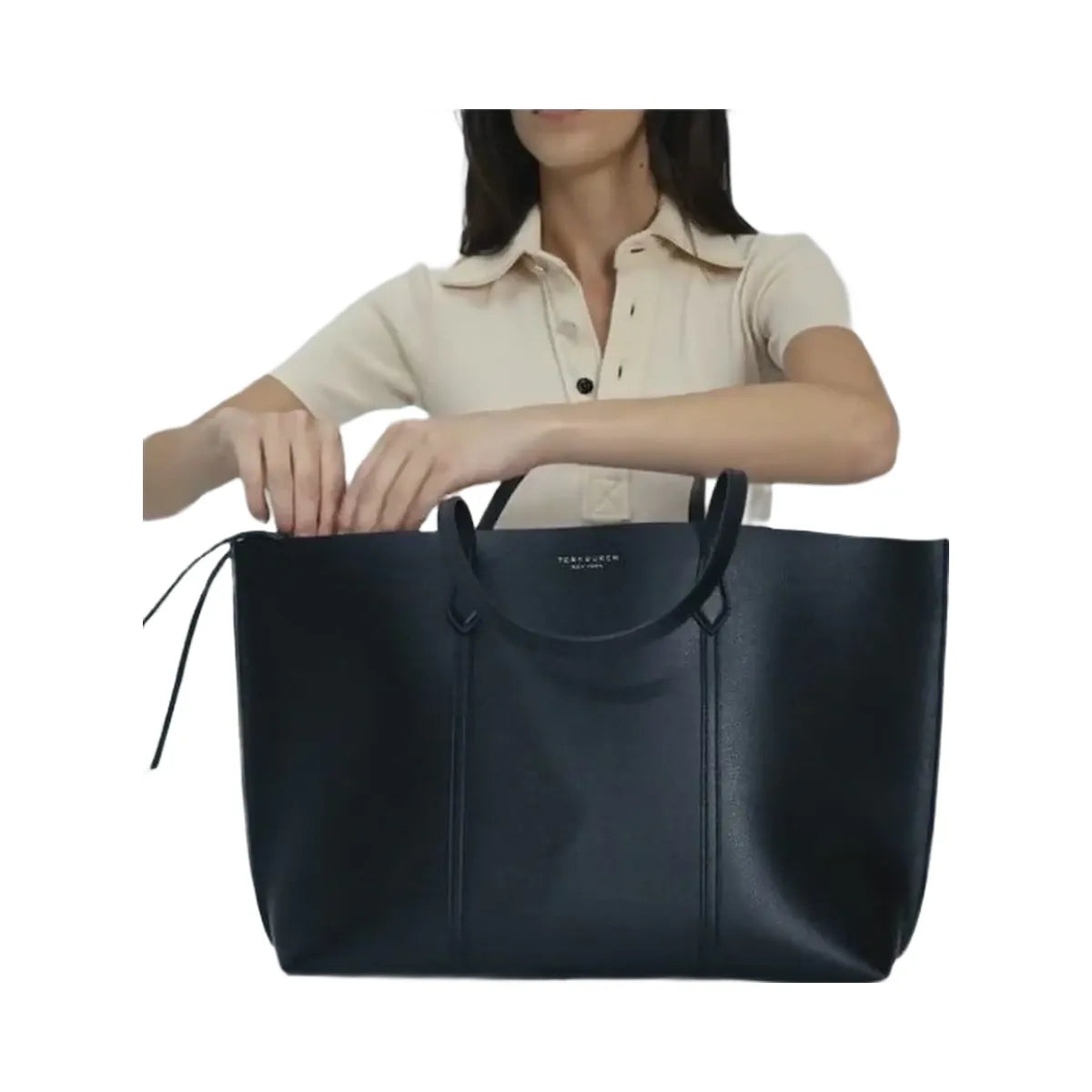 Tory Burch Perry Tote Warm White