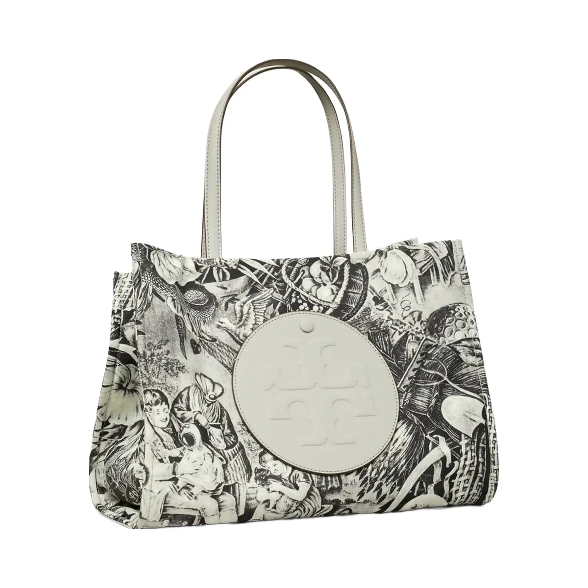 Tory Burch Small Ella Printed Tote Alien Print