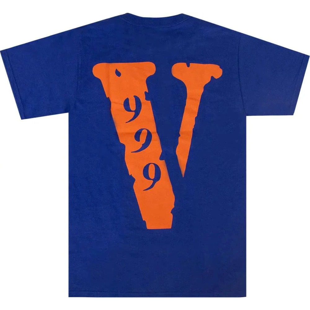 Vlone x Juice WRLD 999 Short-Sleeve T-Shirt "Blue" - Dawntown