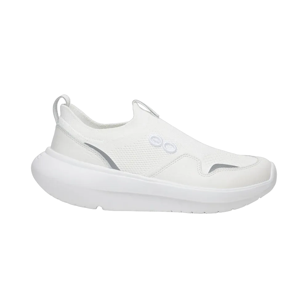 Oofos Glide White