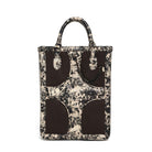 Muddled Shopper Tote cum backpack- Oxidized olive