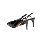 Valentino VLogo Signature Calfskin Slingback Pump 80mm Black