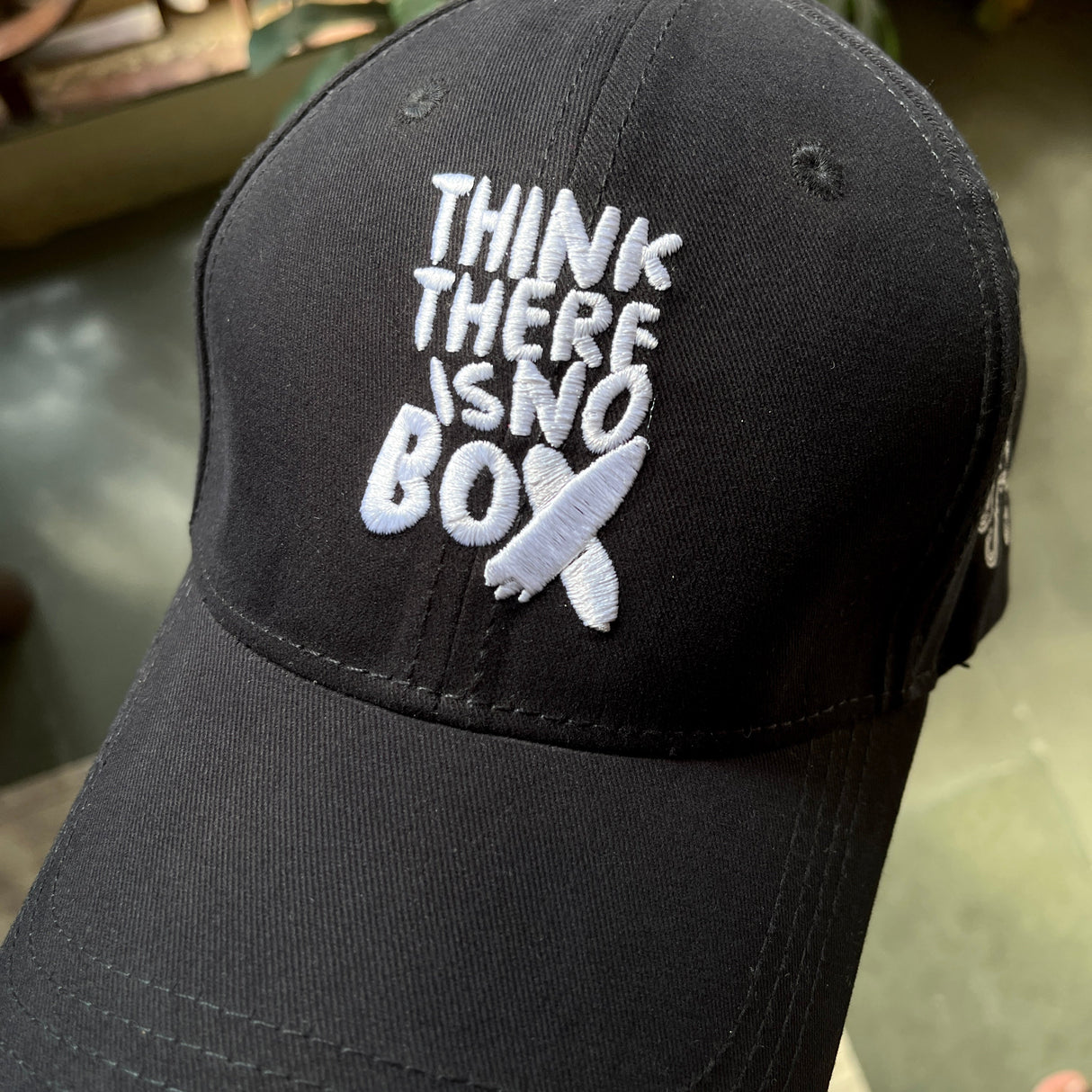 No Box // Black Baseball Cap