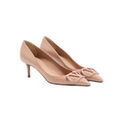Valentino VLogo Signature Patent Leather Pumps 60mm Rose Cannelle