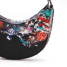 Graffld Street Half Moon Bag - Black