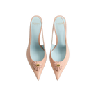 Valentino Coeur Royal Slingback Pumps In Kidskin 100mm Phard
