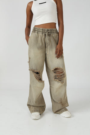 Sand Wash Baggy Denim