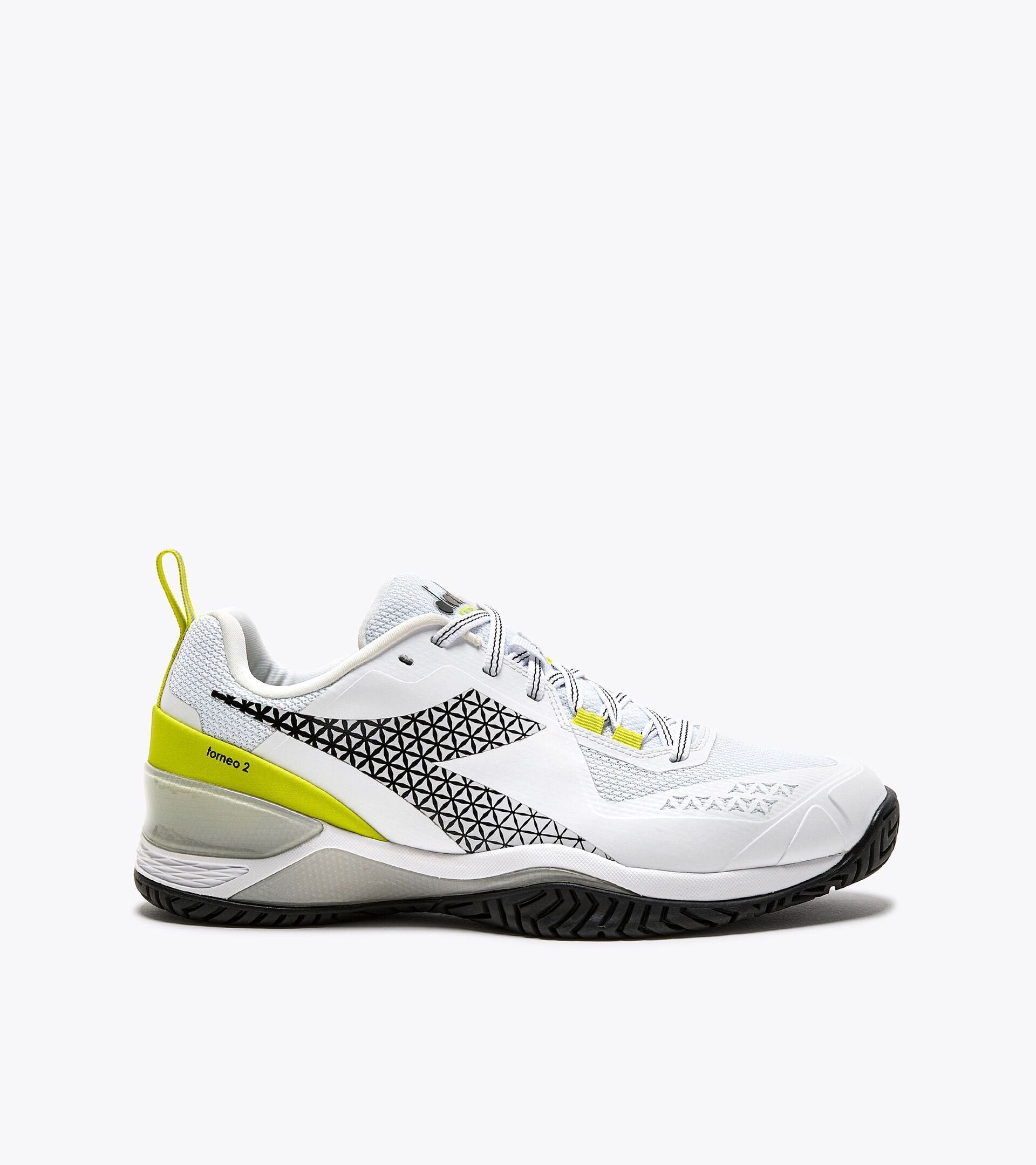 Diadora Blushield Torneo 2 W Ag White/Black/Evening Primrose