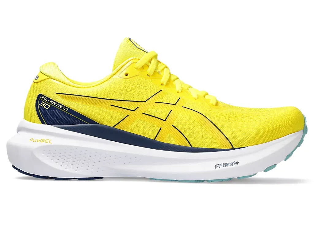 Asics Kayano 30 Bright Yellow/Blue Expanse