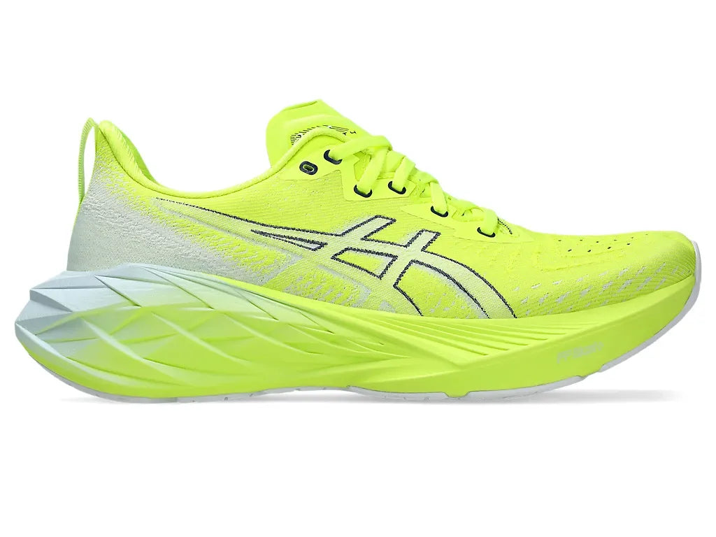 Asics Novablast 4 Safety Yellow/Cool Grey