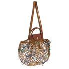 Longchamp Le Pliage Collection L Mesh bag Tobacco